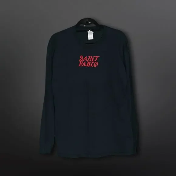 Kanye West Saint Pablo Tour Long Sleeve Shirt - Large